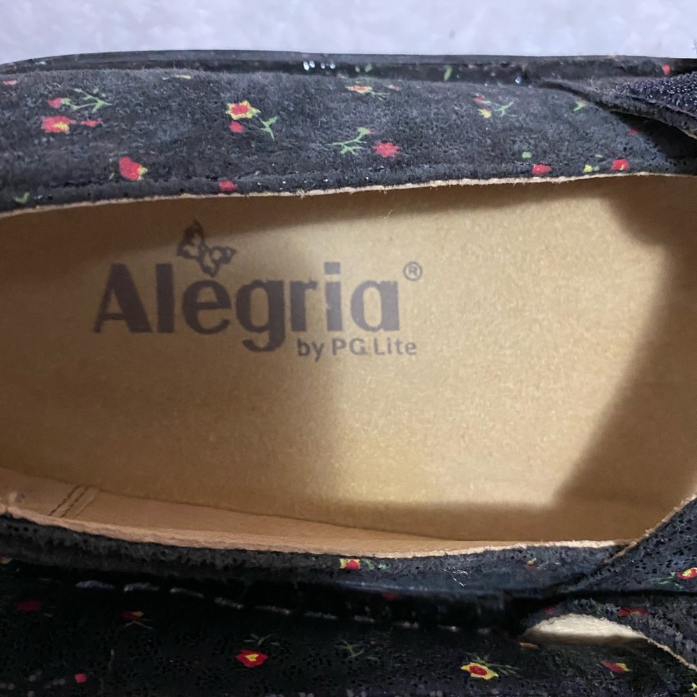 Alegria leather floral Mary Jane shoes - Picture 11 of 12